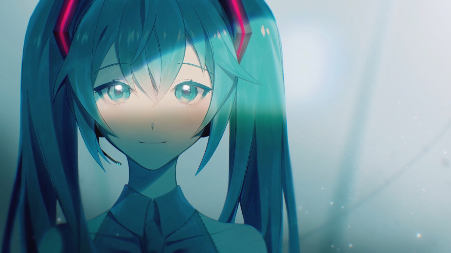 hatsune_miku headphones tagme vocaloid