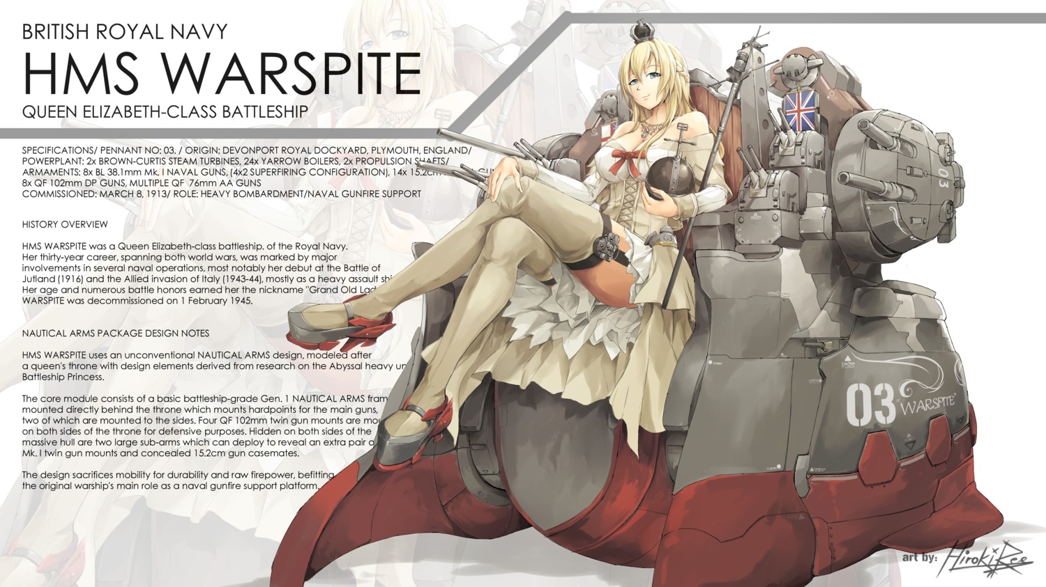 cleavage dress heels hiroki_ree kantai_collection stockings thighhighs warspite_(kancolle)