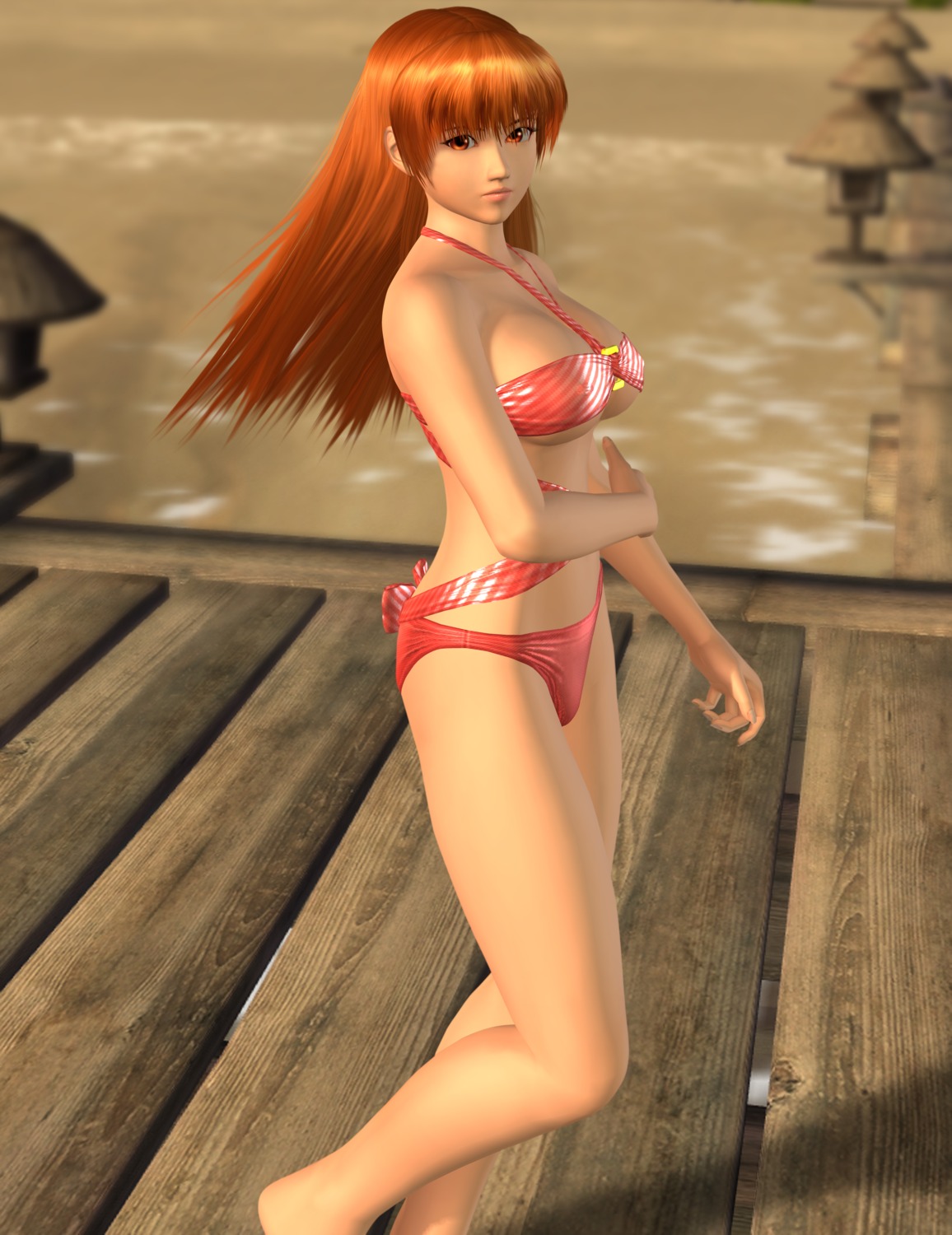 bikini cg dead_or_alive kasumi swimsuits