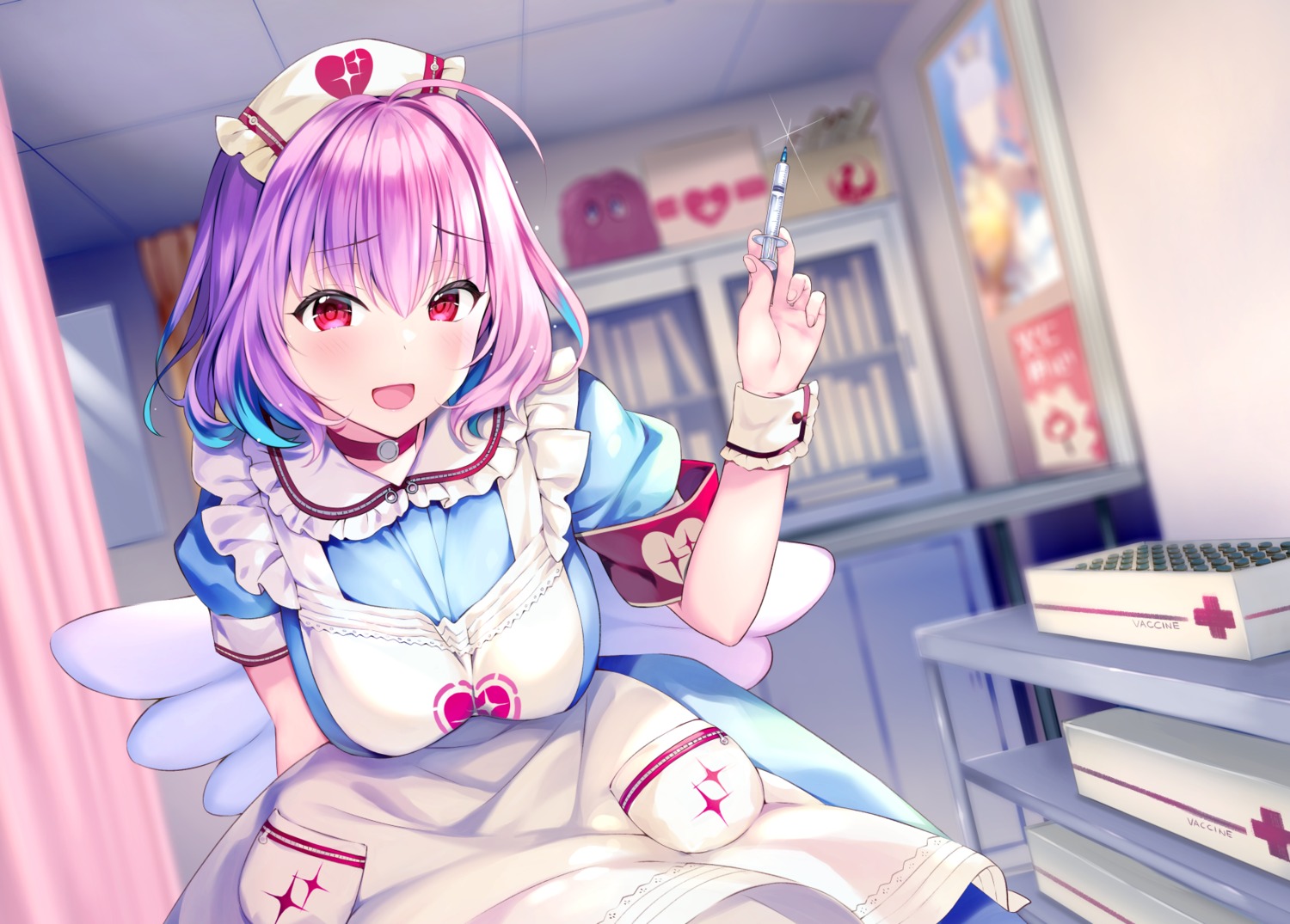 nurse rei the_idolm@ster the_idolm@ster_cinderella_girls wings yumemi_riamu