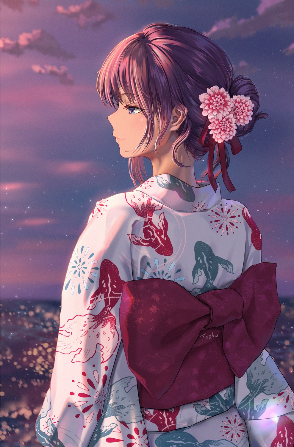 fate/stay_night fate/stay_night_heaven's_feel matou_sakura tooku0 yukata