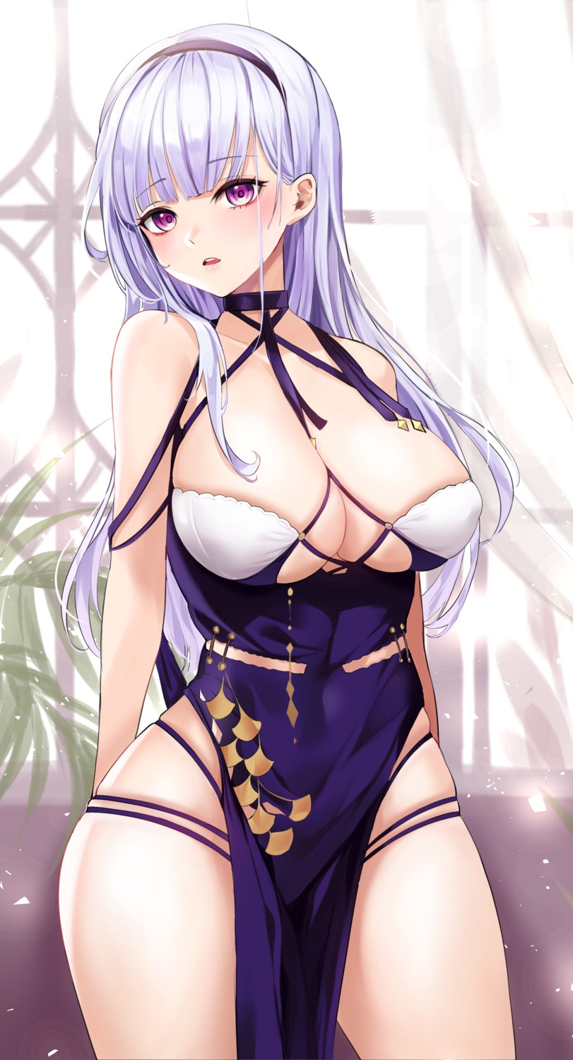 azur_lane chinadress dido_(azur_lane) lillly no_bra pantsu