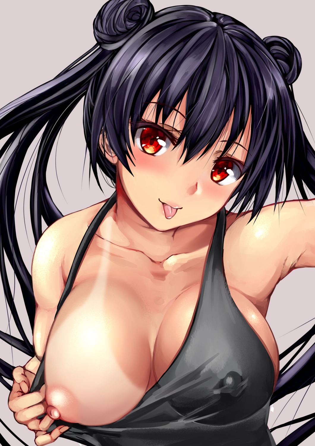 breasts erect_nipples nipples swimsuits tan_lines uchida_shou