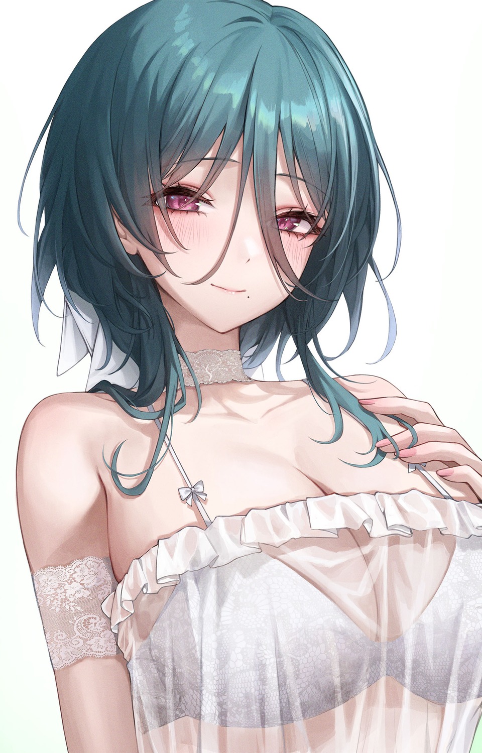 ame 816 honkai: star rail natasha (honkai: star rail) bra lingerie see  through | #1089738 | yande.re