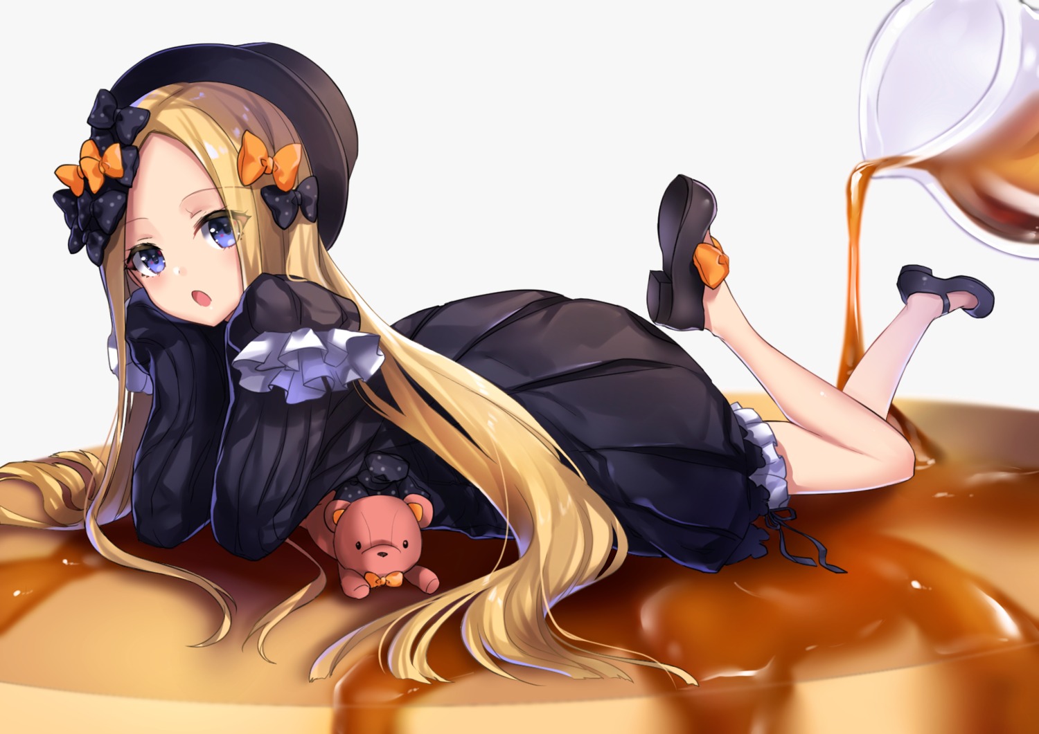 abigail_williams_(fate) dress fate/grand_order hane_yuki heels