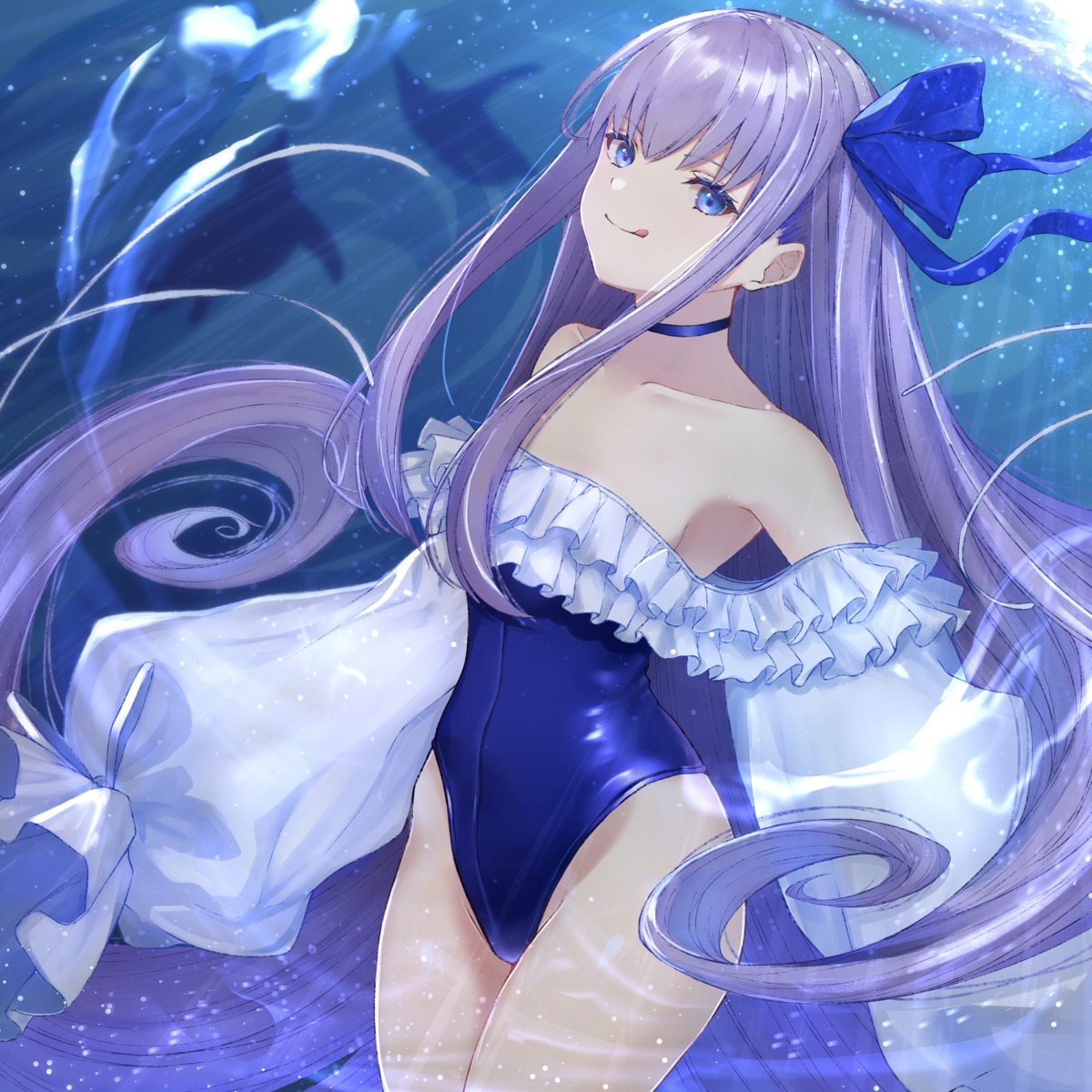 fate/grand_order graffy_boring meltlilith swimsuits