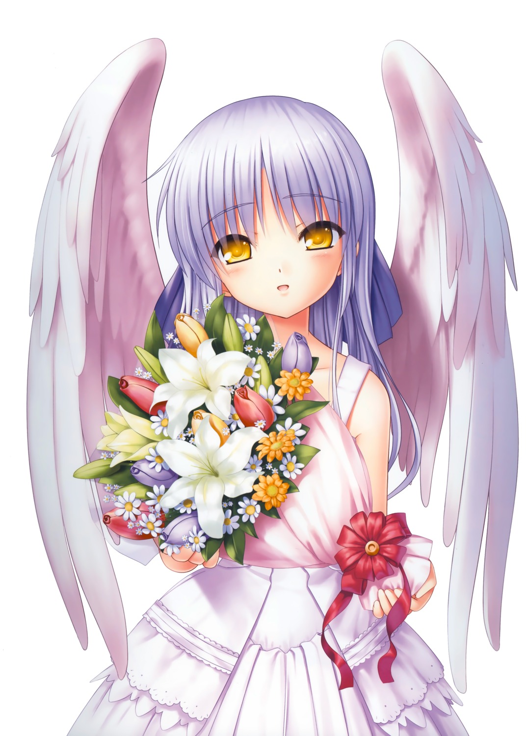 angel angel_beats! dress key na-ga tenshi wings