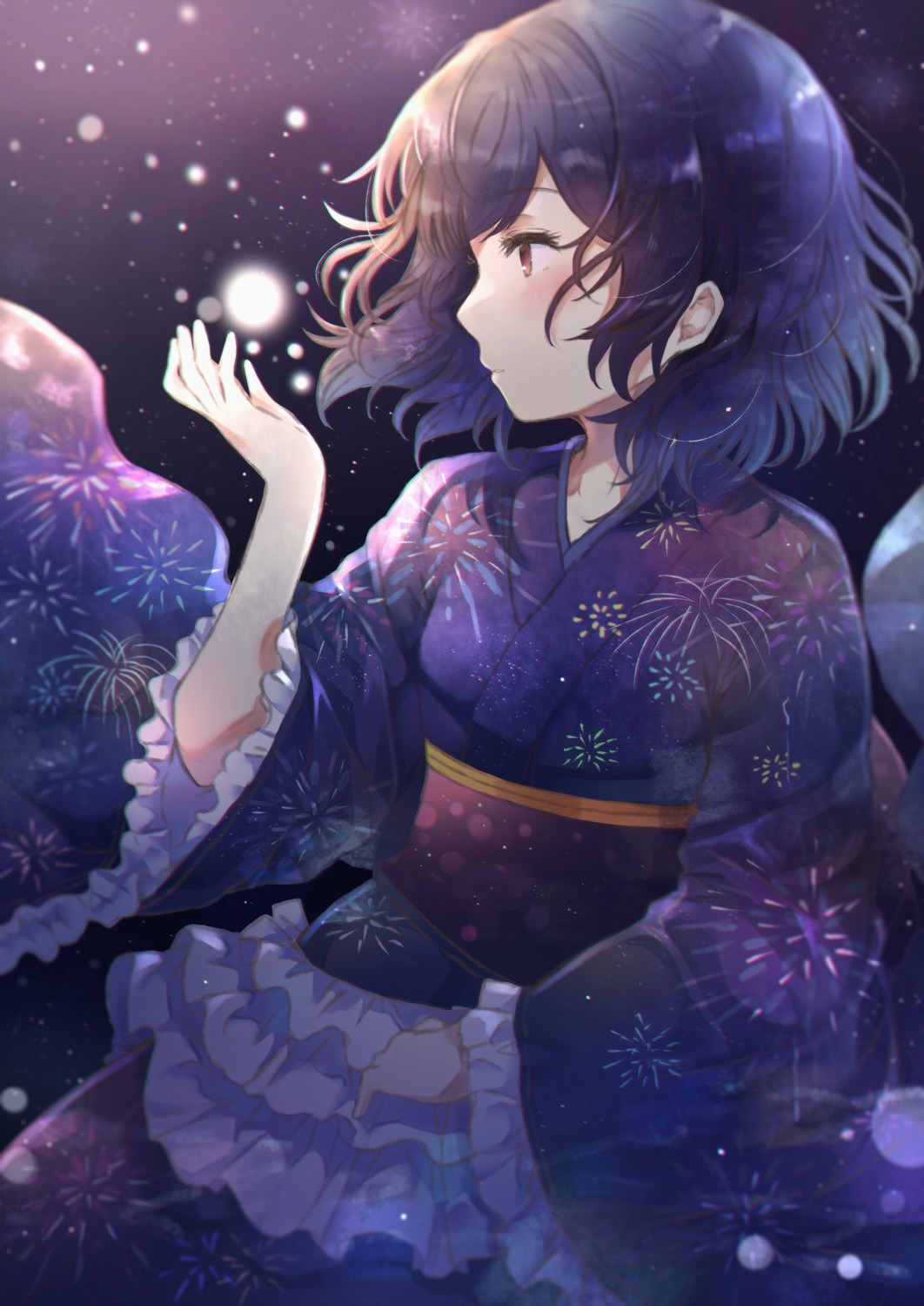 morino_rinze namamake the_idolm@ster the_idolm@ster_shiny_colors yukata