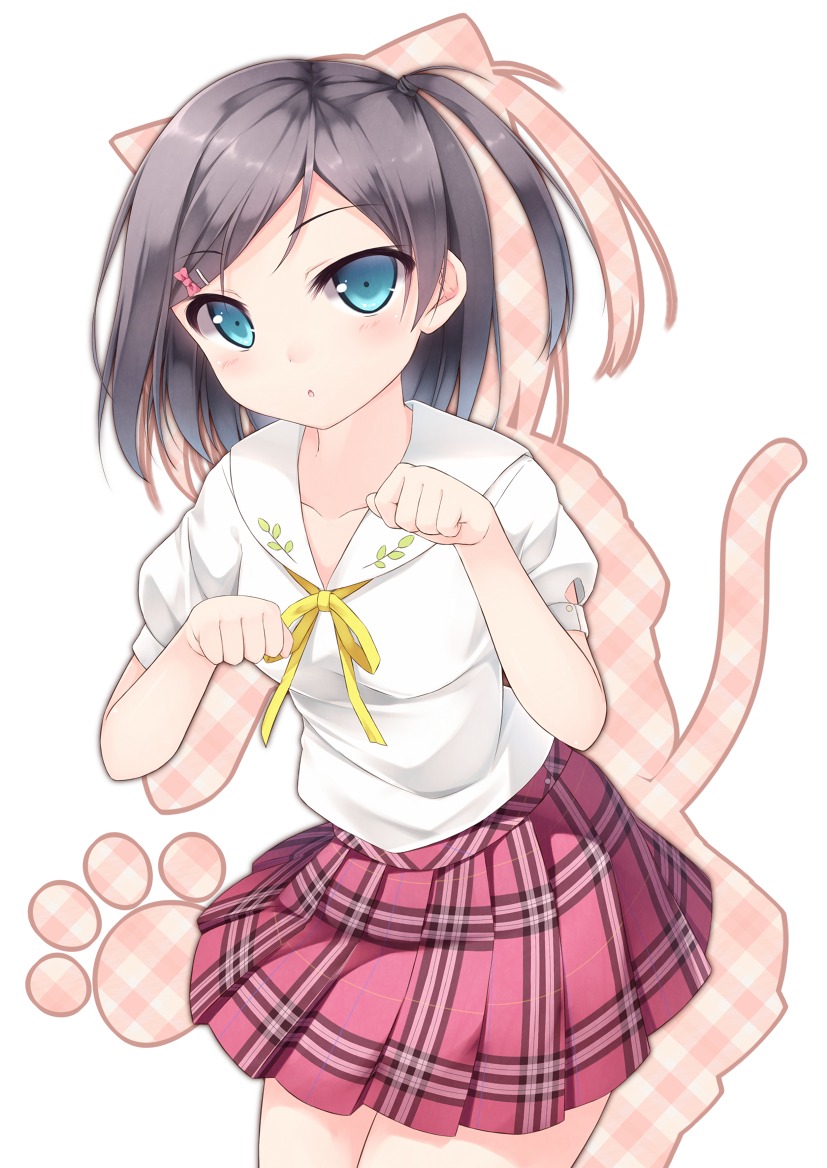 hentai_ouji_to_warawanai_neko seifuku sena_chifuyu tsutsukakushi_tsukiko