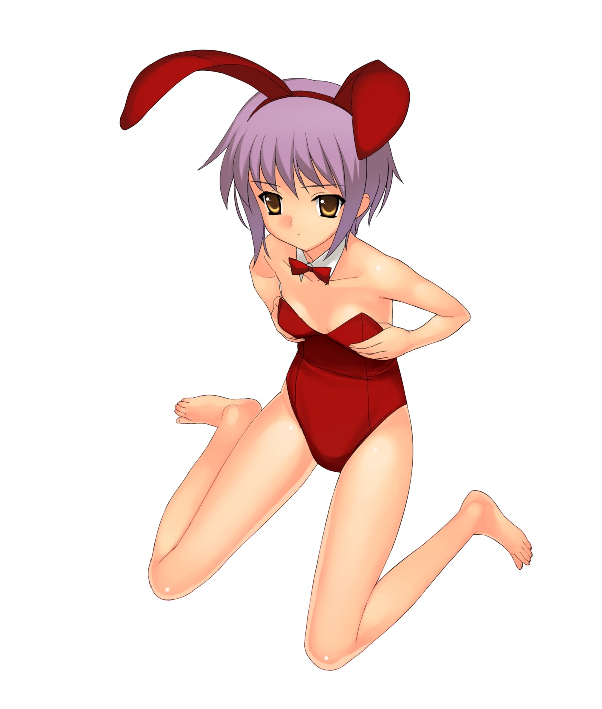 a1 animal_ears bunny_ears bunny_girl initial-g nagato_yuki suzumiya_haruhi_no_yuuutsu