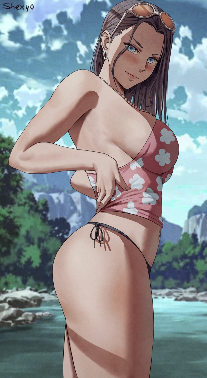 bikini megane nico_robin one_piece shexyo swimsuits