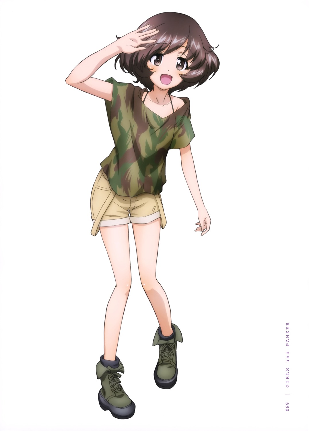 akiyama_yukari girls_und_panzer see_through