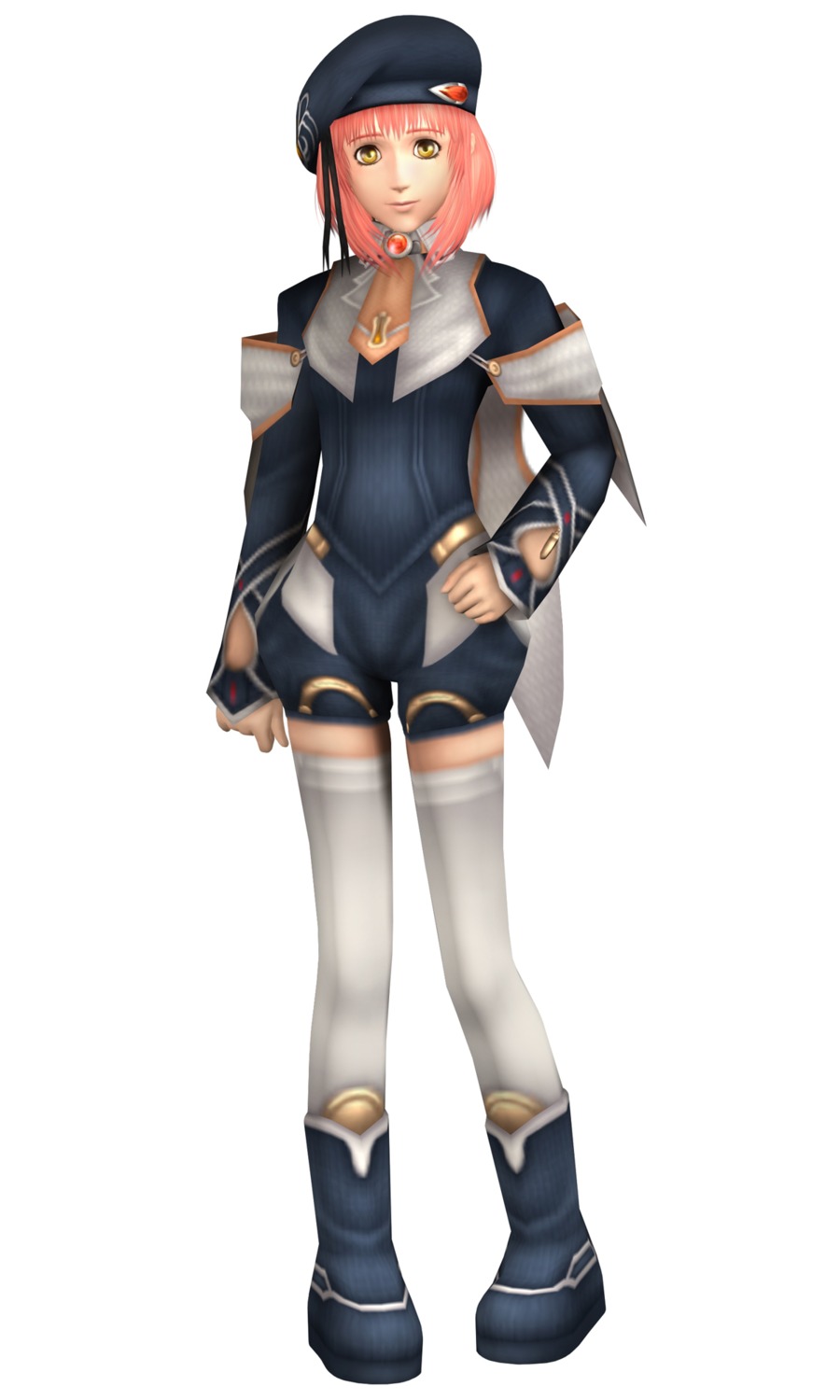 cg mizrahi_momo thighhighs xenosaga xenosaga_ii