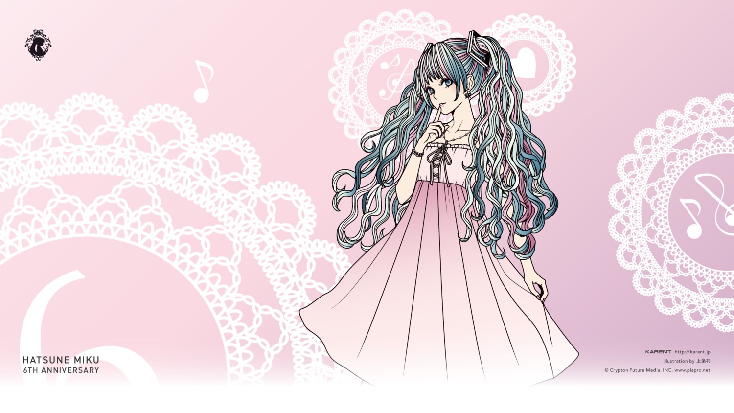 dress hatsune_miku kamijou_eri vocaloid wallpaper