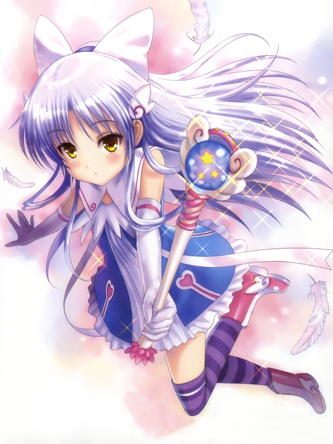 angel_beats! cropped detexted goto-p tenshi thighhighs