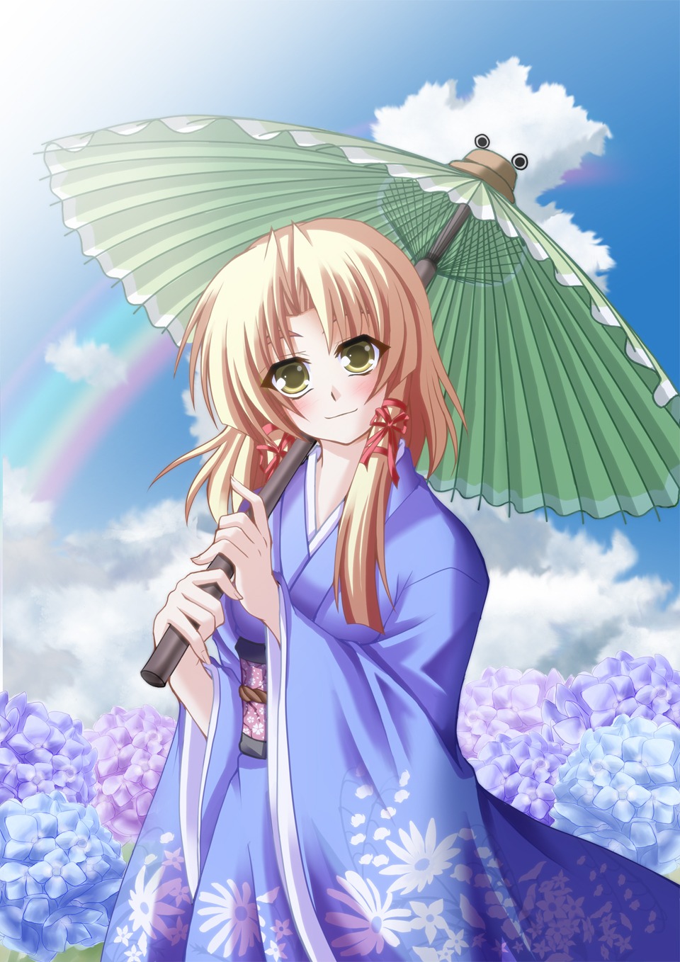 a_flow kimono moriya_suwako touhou