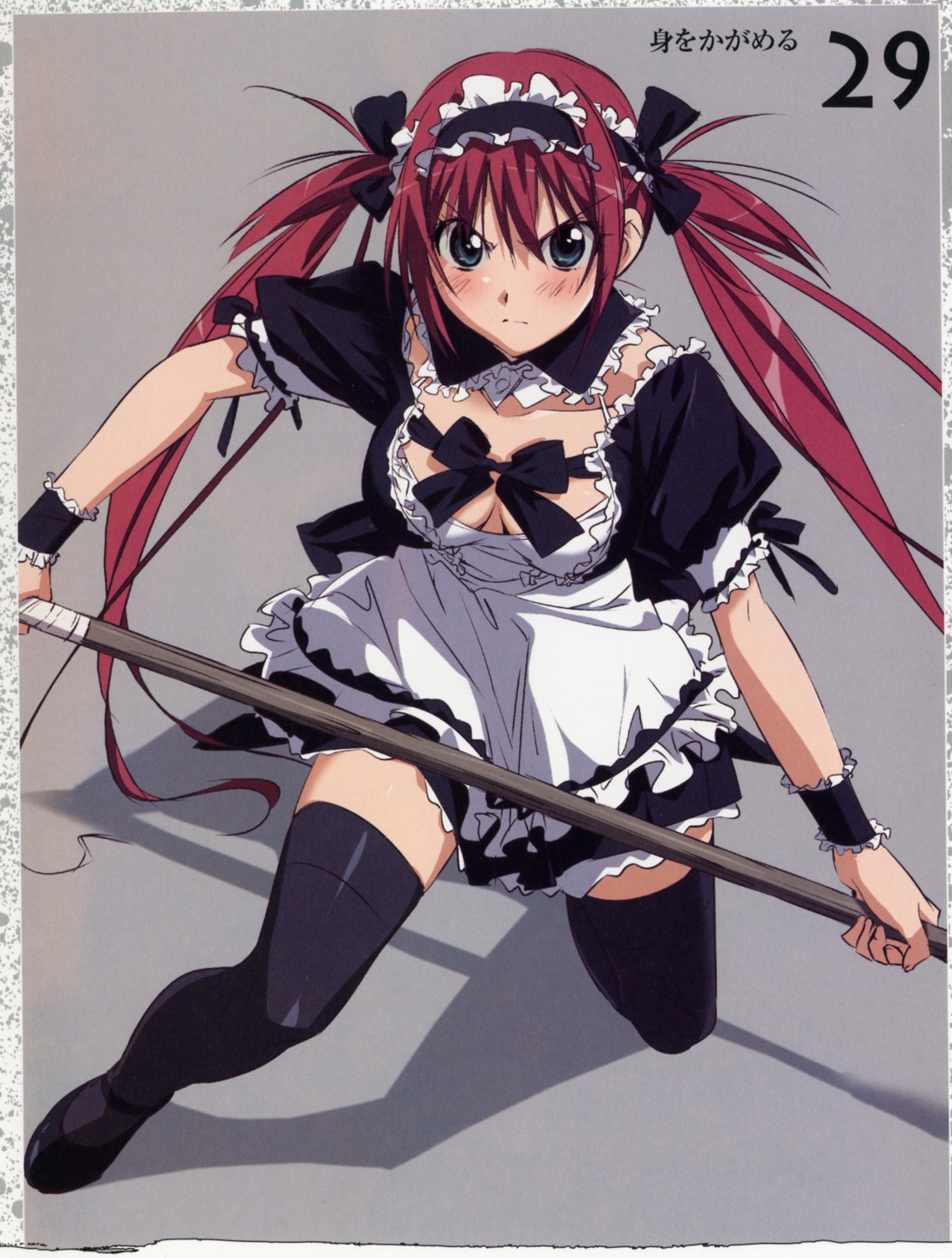 airi queen's_blade takamura_kazuhiro thighhighs