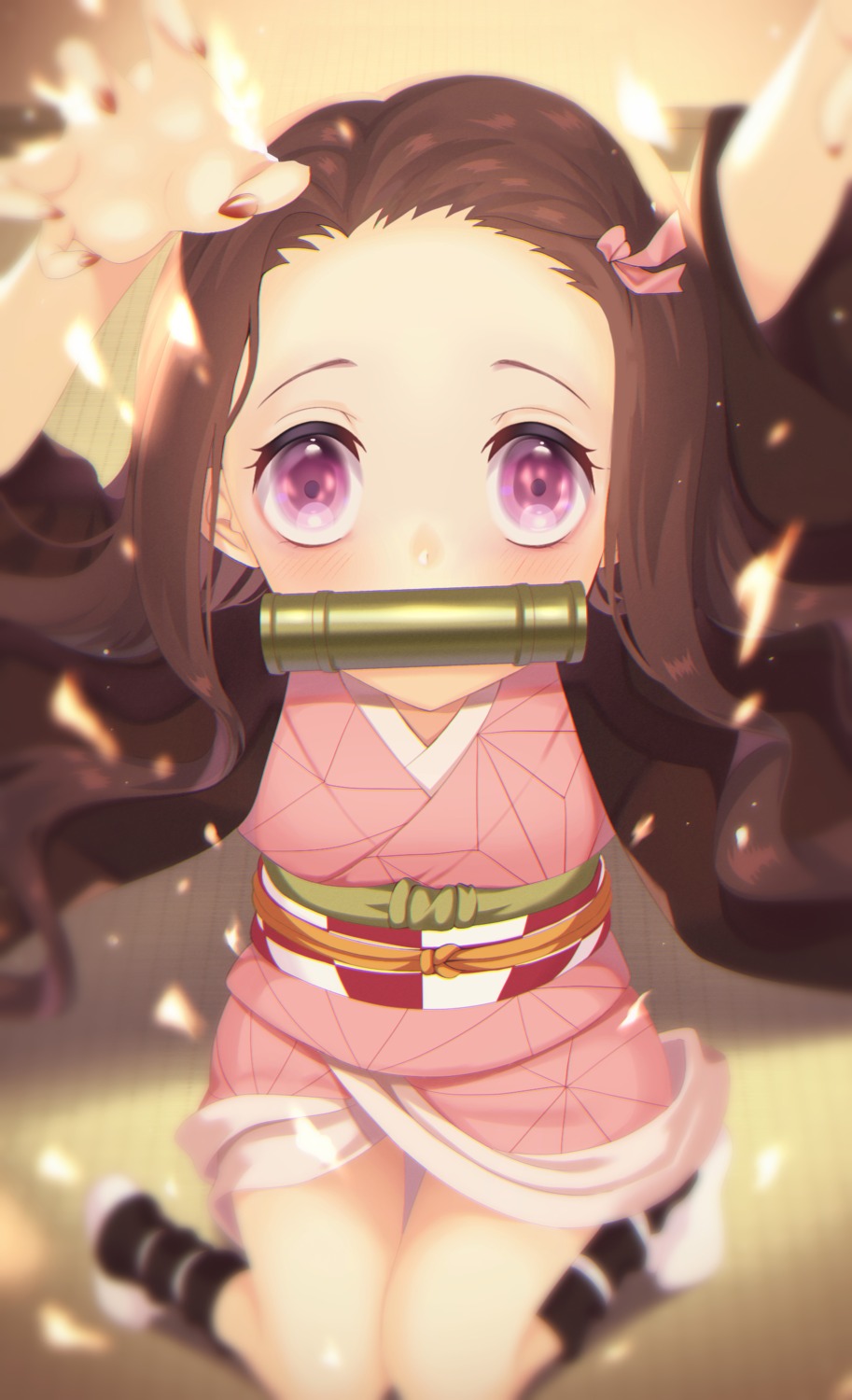 japanese_clothes kamado_nezuko kimetsu_no_yaiba nayutaro