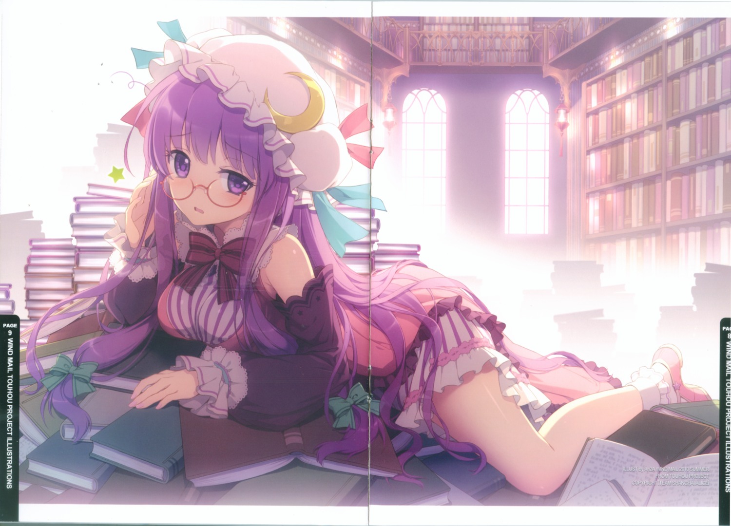 an2a crease megane patchouli_knowledge screening touhou wind_mail