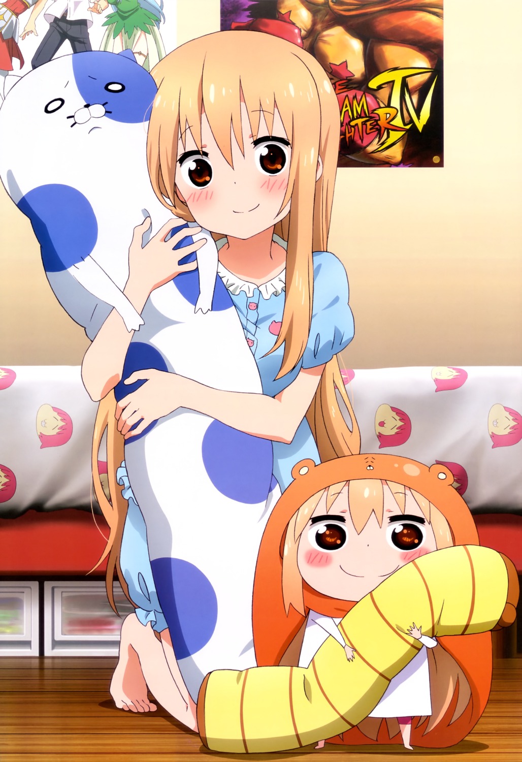 chibi doma_umaru himouto!_umaru-chan pajama