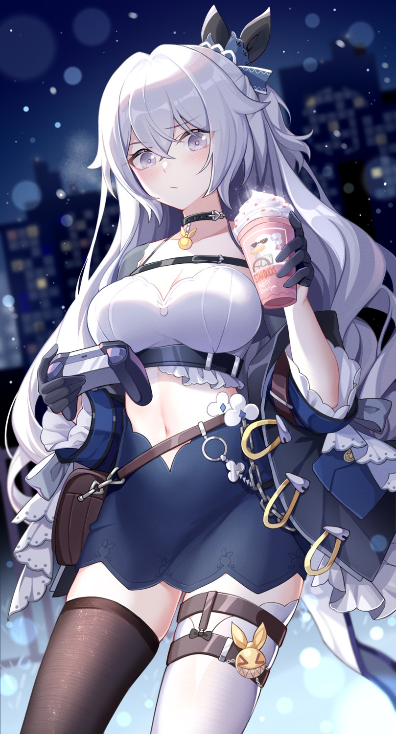 benghuai_xueyuan bronya_zaychik cleavage garter gou_lianlian_dogface honkai_impact thighhighs