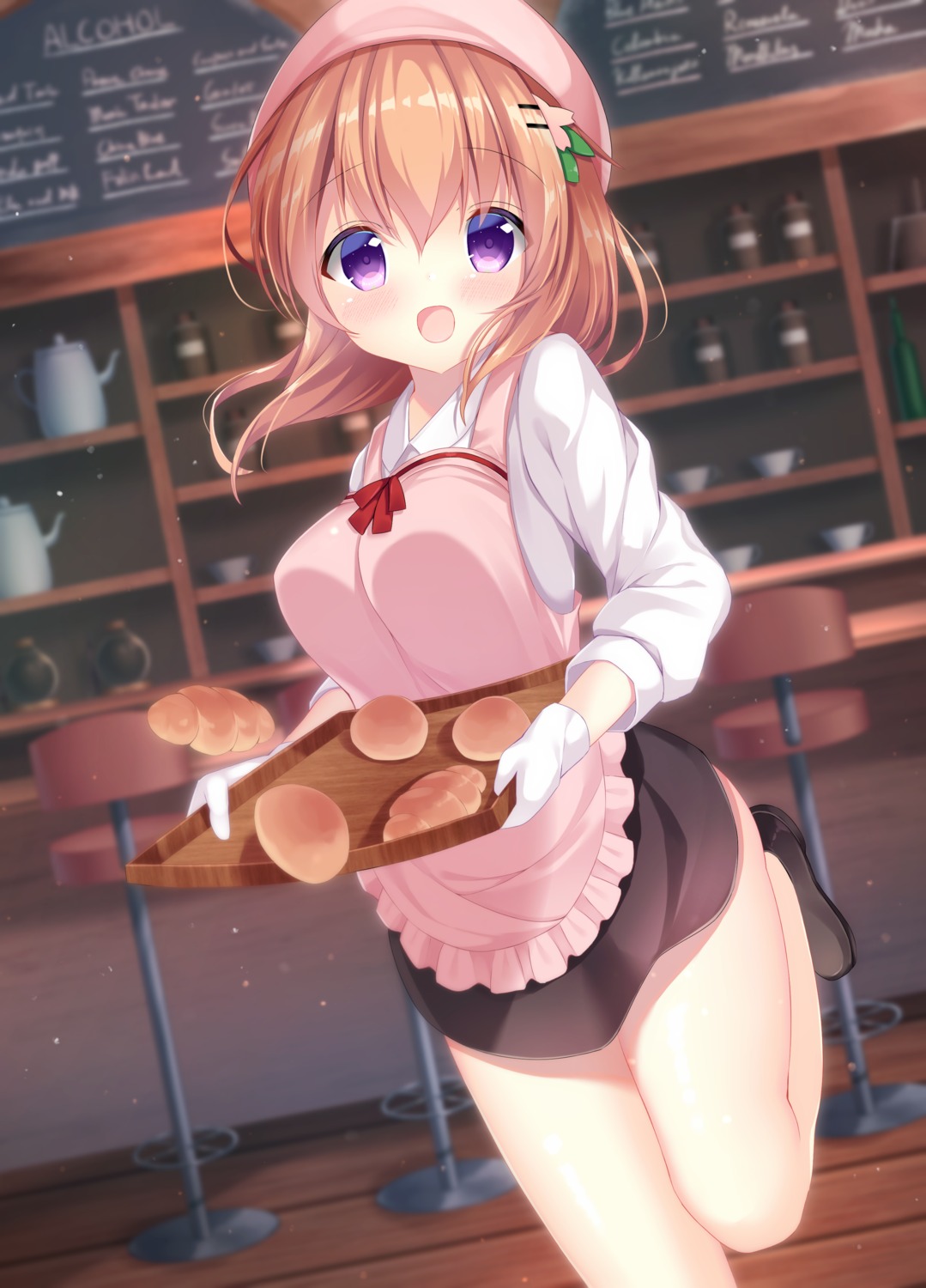 gochuumon_wa_usagi_desu_ka? hoto_cocoa pizzzica waitress