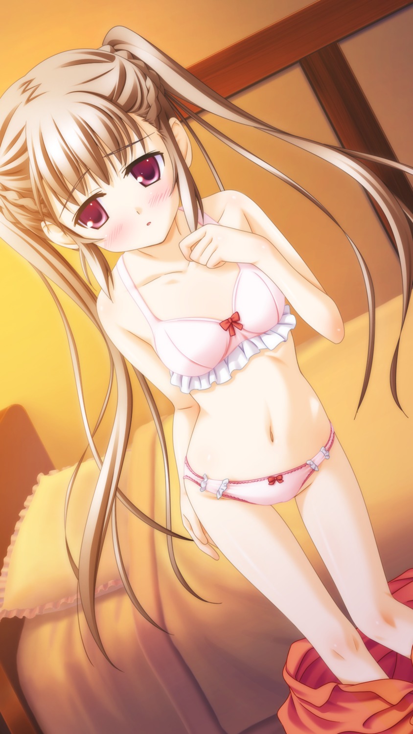 amakusa_tobari bra canvas_4 game_cg hitose_mitsuba loli pantsu undressing