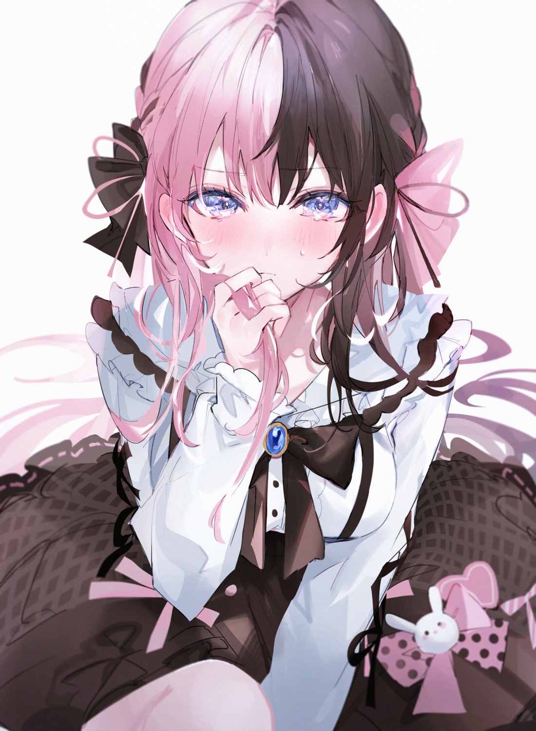 gothic_lolita iris_black_games lolita_fashion shia_job tachibana_hinano vspo!