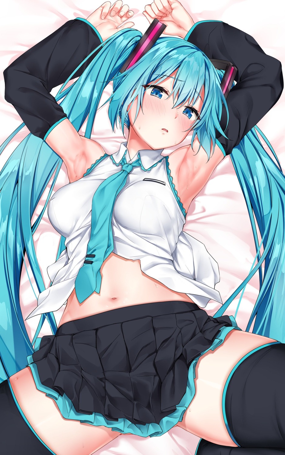 hatsune_miku jack_dempa thighhighs vocaloid