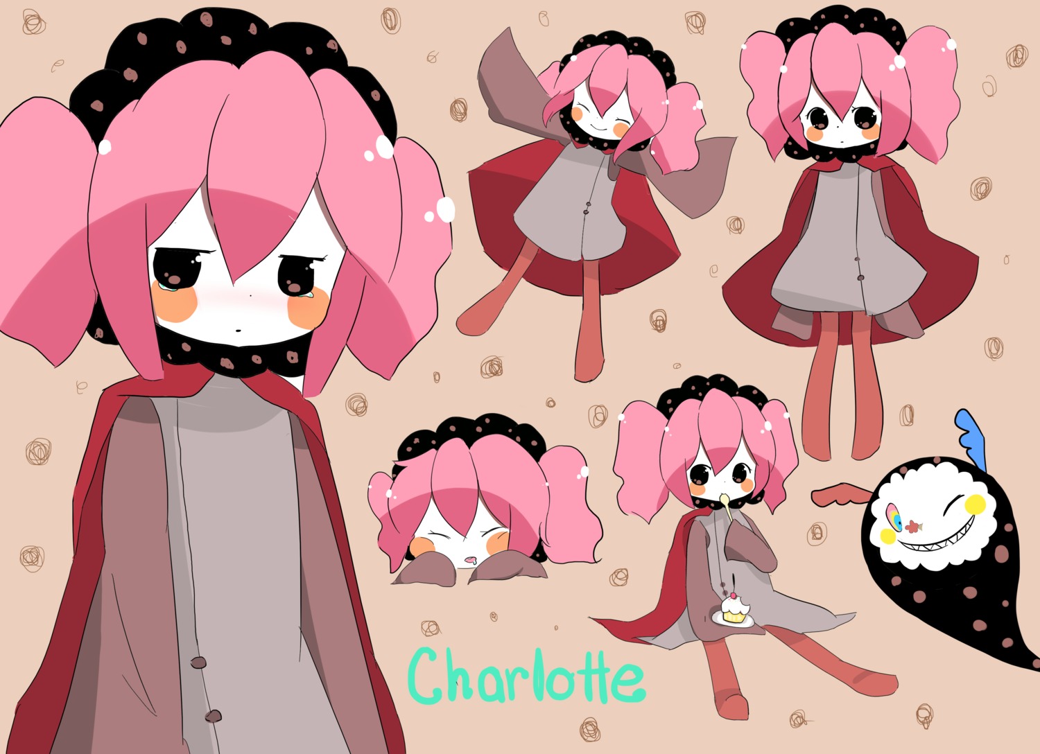 apple_pie charlotte_(madomagi) mahou_shoujo_madoka_magica