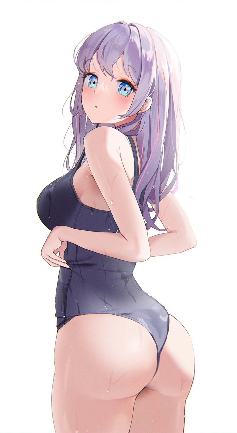 ass school_swimsuit swimsuits yuchae