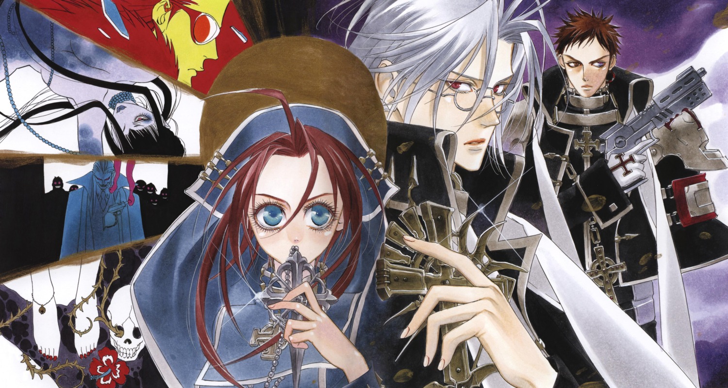 gun jpeg_artifacts megane thores_shibamoto trinity_blood