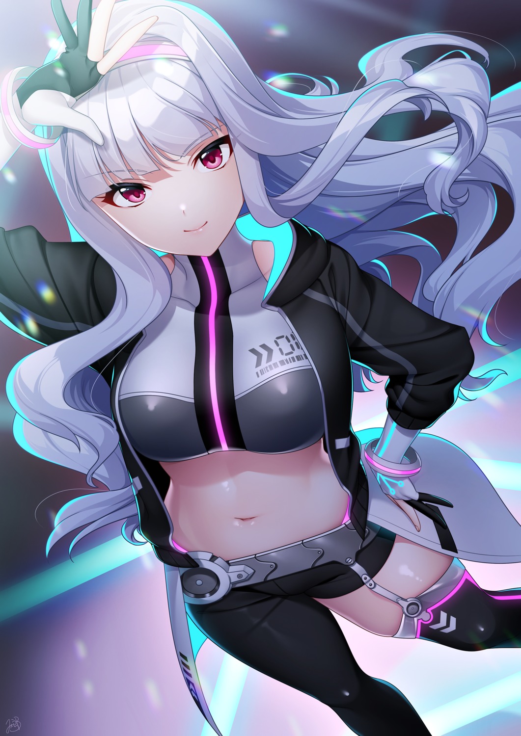 mikapoe shijou_takane stockings the_idolm@ster the_idolm@ster_million_live! thighhighs