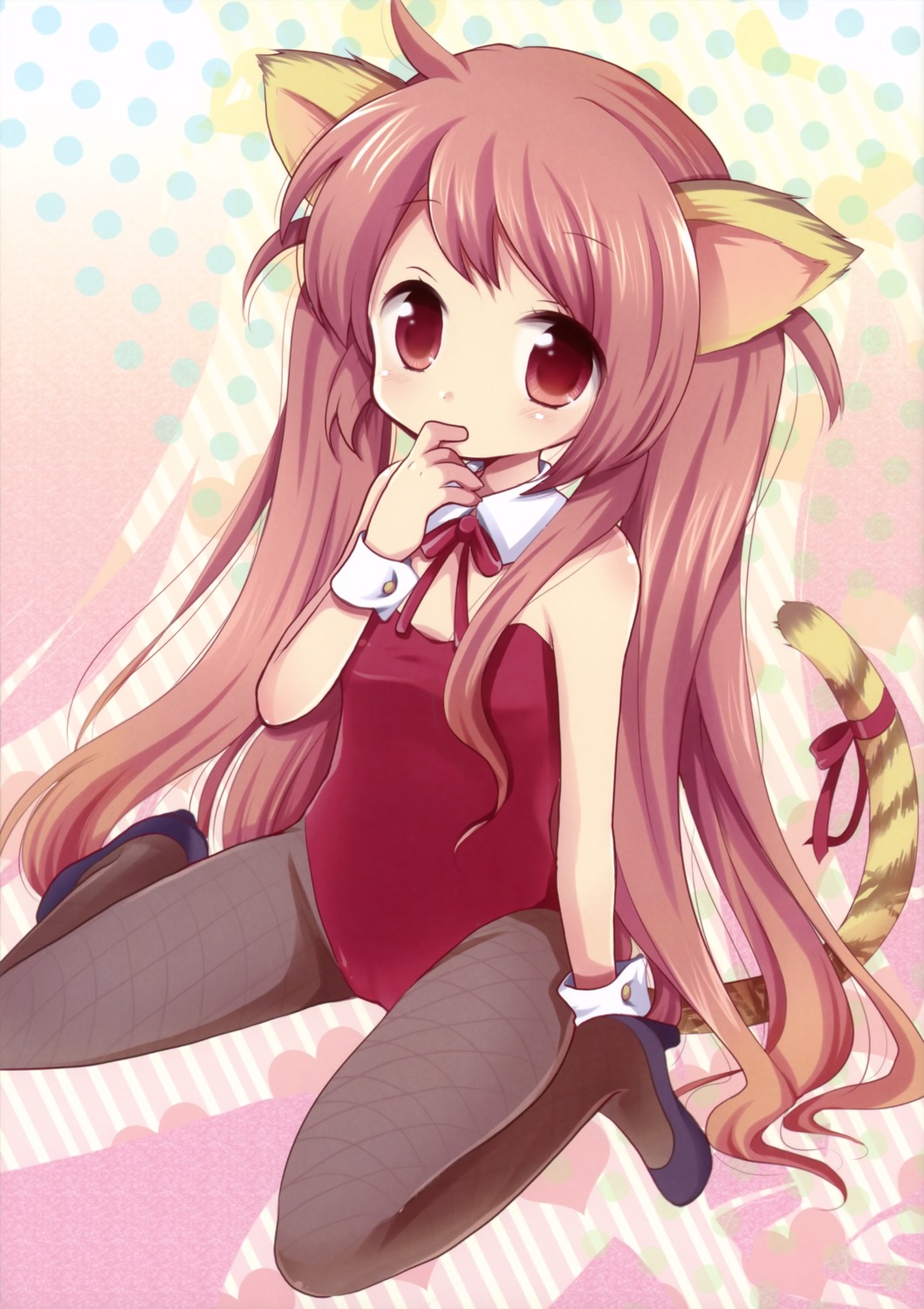 animal_ears hiroichi nekomimi pantyhose picotama tail