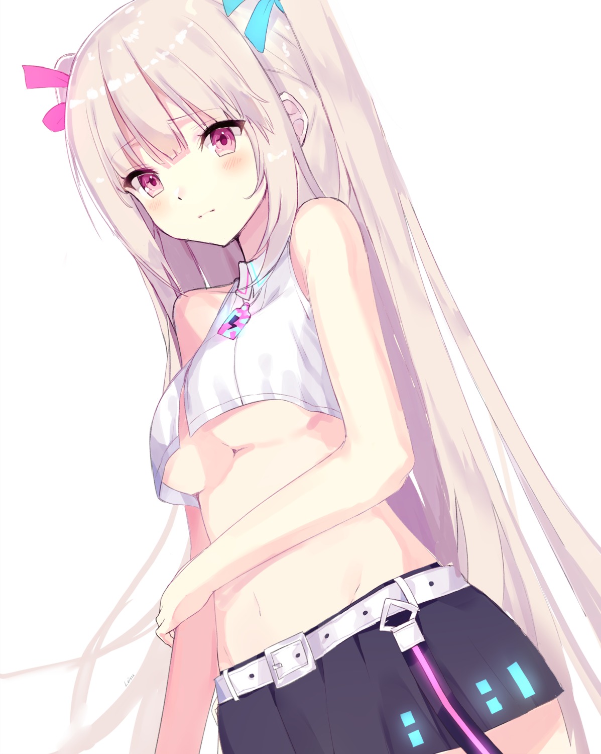 leisss no_bra otomata_ruka ruka_ch. underboob