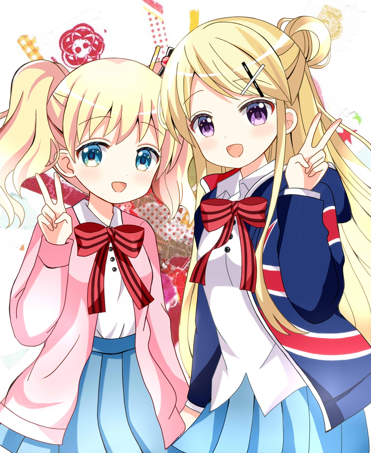 alice_cartelet kin'iro_mosaic kujou_karen ryoutan seifuku sweater