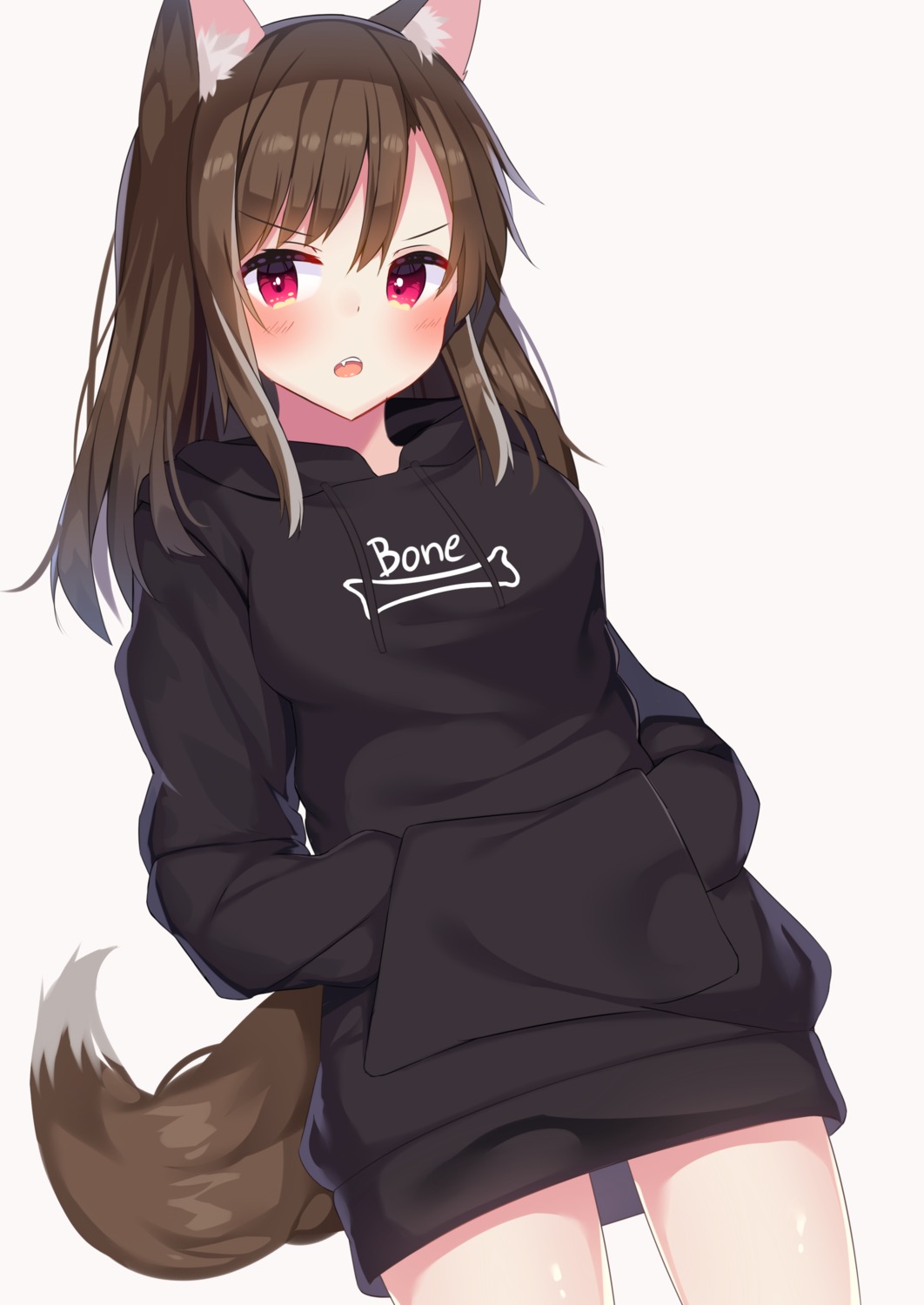 animal_ears inumimi ryu_narb sweater tail