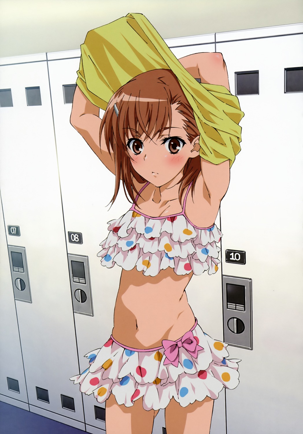 misaka_mikoto sano_keiichi swimsuits to_aru_kagaku_no_railgun to_aru_majutsu_no_index