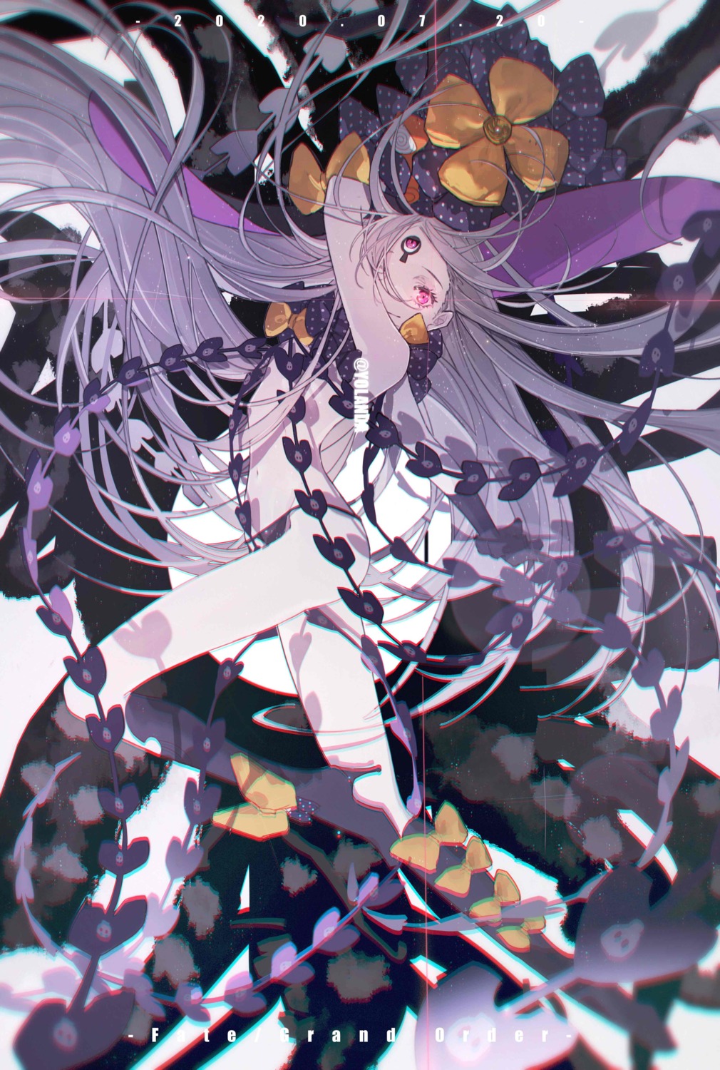 abigail_williams_(fate) fate/grand_order heels loli pantsu tentacles topless witch yolanda