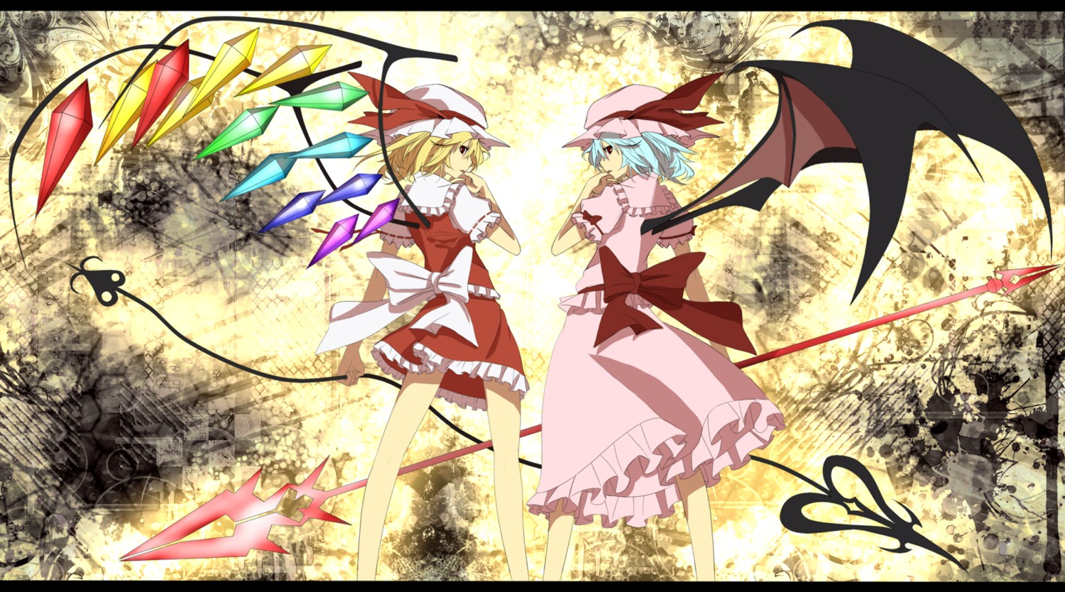 flandre_scarlet remilia_scarlet ritsu touhou