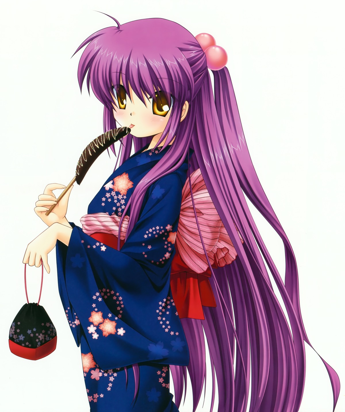 futaki_kanata hinoue_itaru key little_busters! yukata