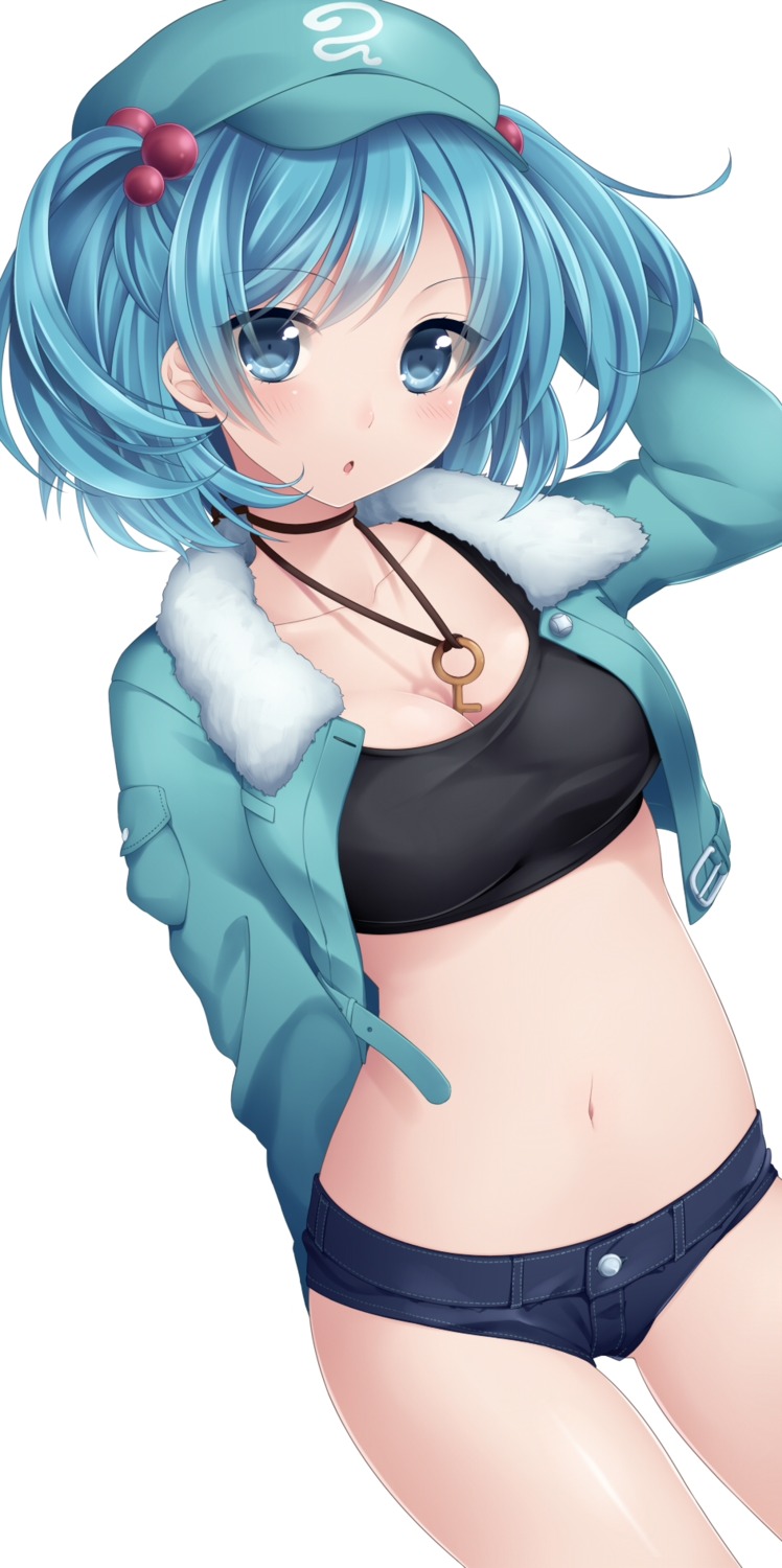 cleavage kawashiro_nitori nanamiya touhou