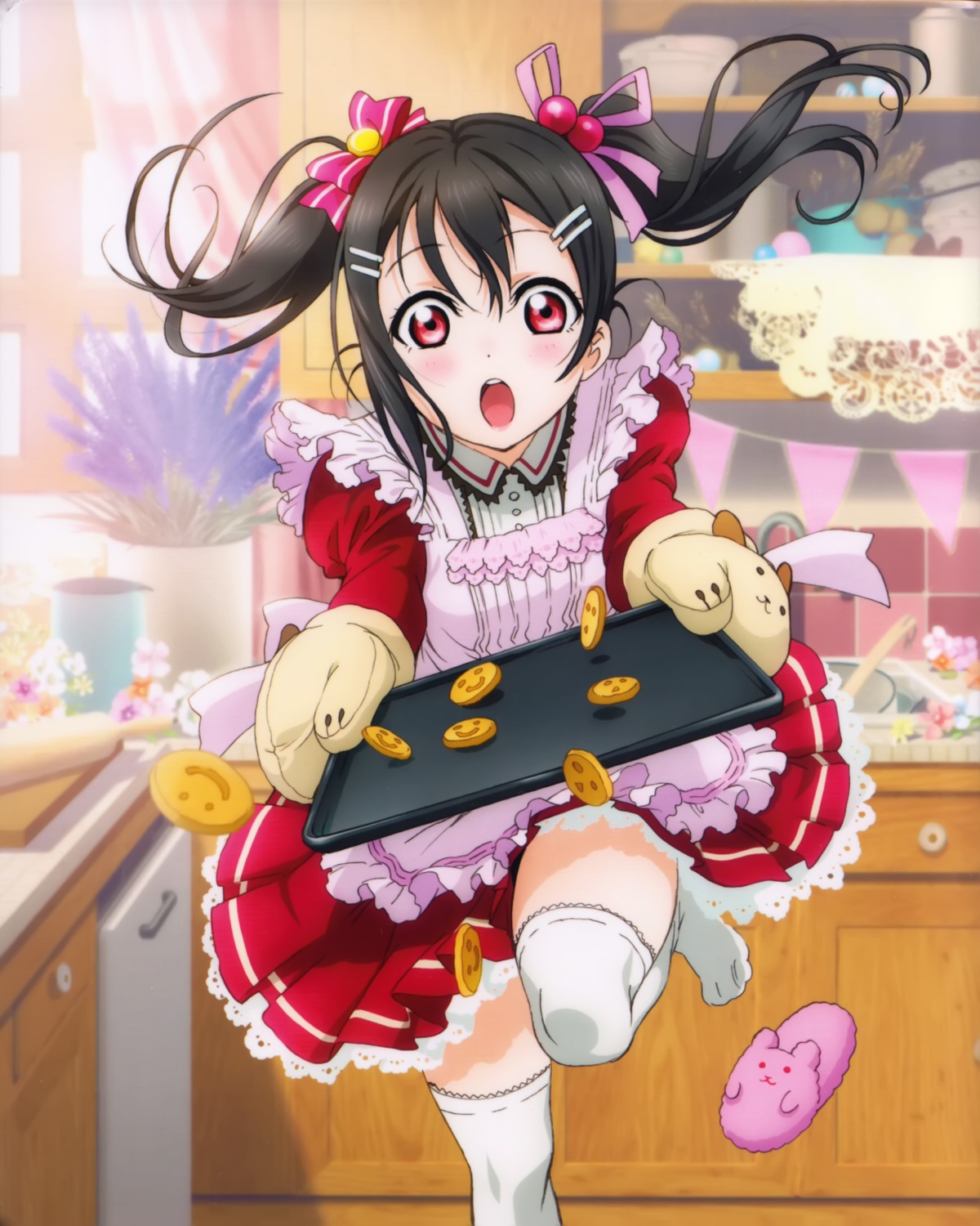 dress love_live! thighhighs yazawa_nico