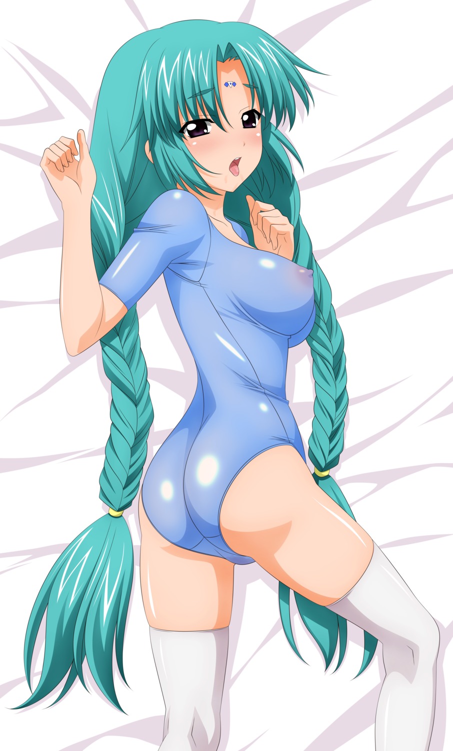 ass canal_volphied erect_nipples leotard lost_universe over_drive thighhighs wave_ride