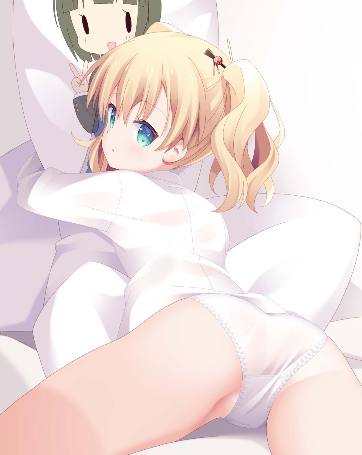 alice_cartelet ass kin'iro_mosaic kurasawa_kyoushou oomiya_shinobu pantsu see_through