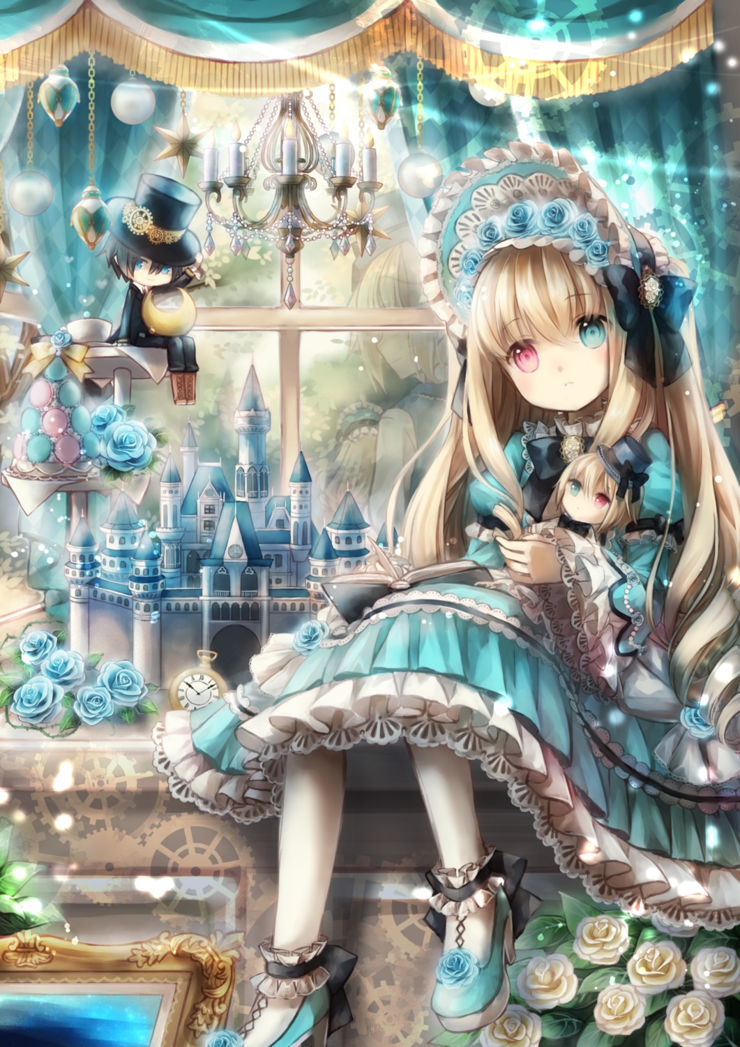 alicia_rose allen_rose dress heels heterochromia lolita_fashion yumeichigo_alice