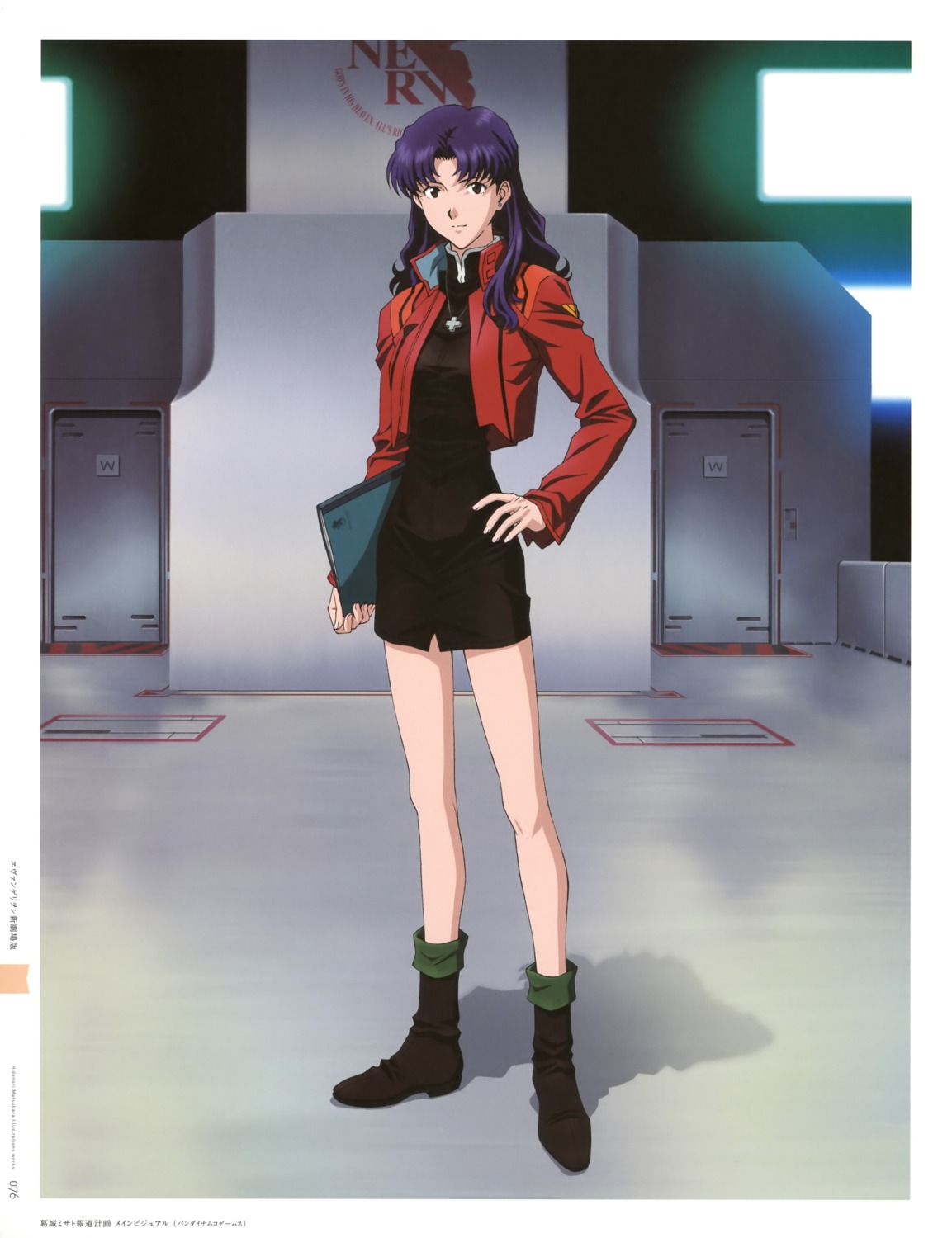 katsuragi_misato matsubara_hidenori neon_genesis_evangelion