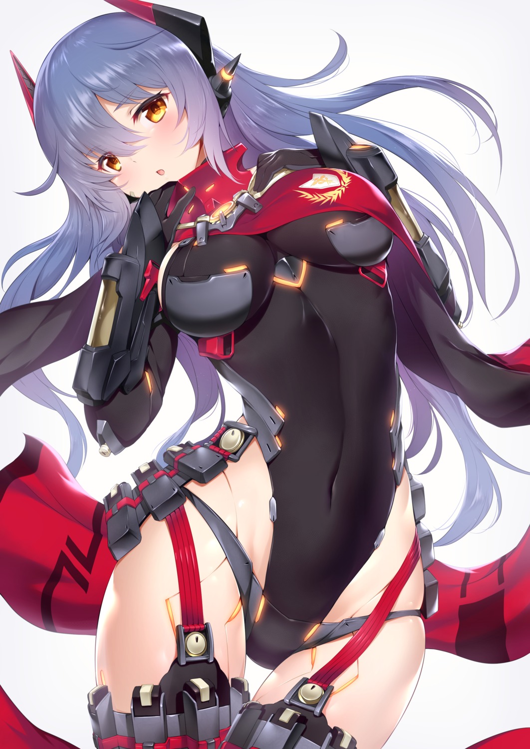 bodysuit hana_(xenoblade_2) hana_jd mecha_musume rogia stockings thighhighs xenoblade xenoblade_chronicles_2