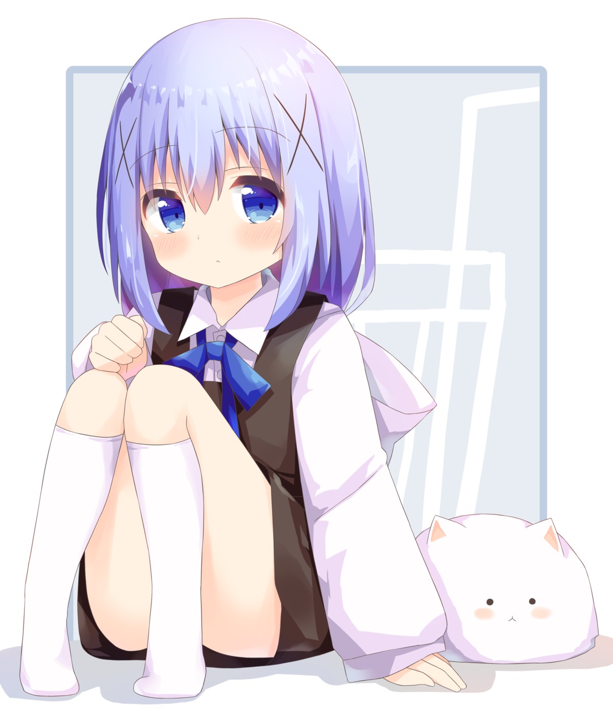 gochuumon_wa_usagi_desu_ka? kafuu_chino nakkar seifuku skirt_lift tippy_(gochiusa)