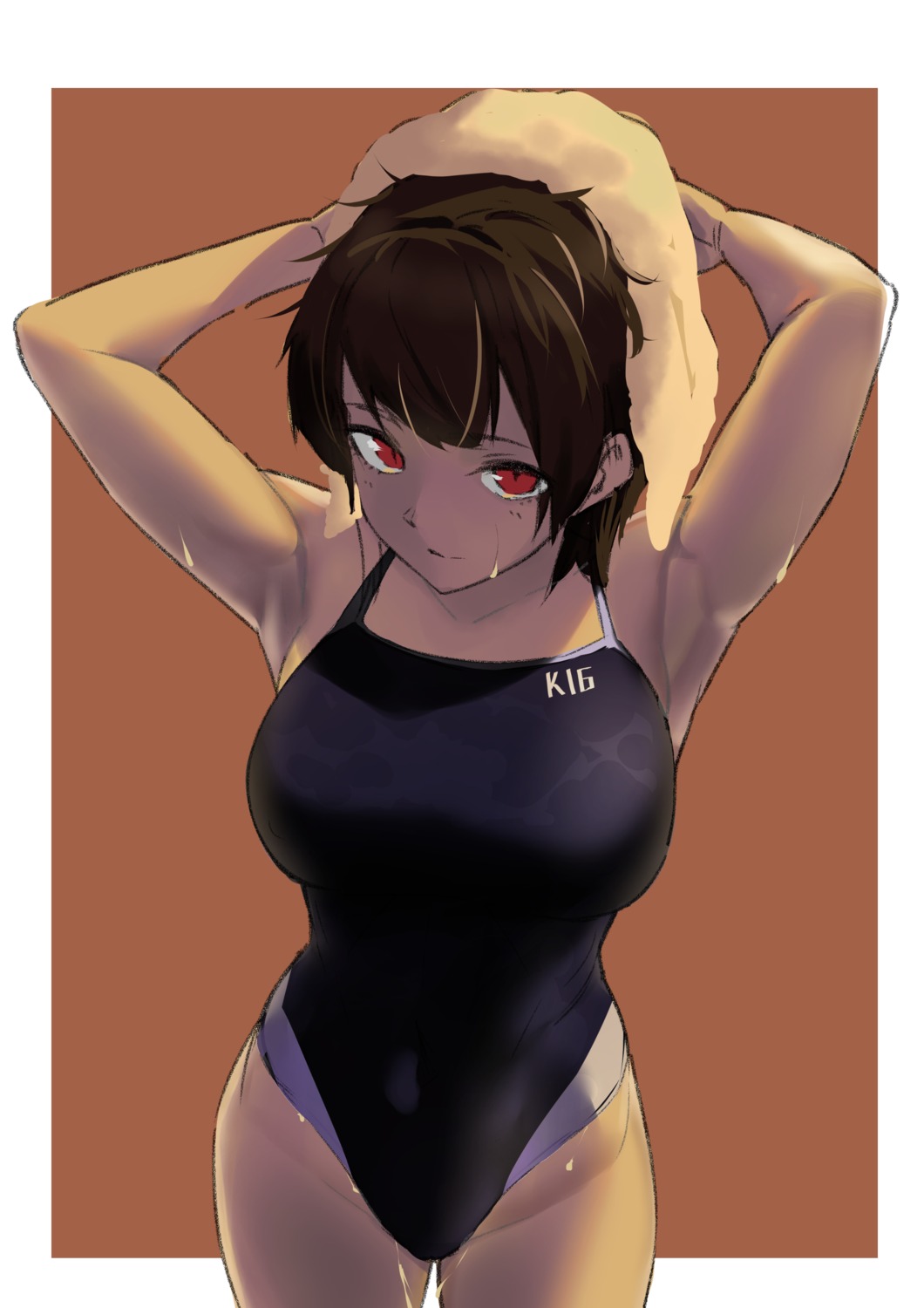 sametogoreijou swimsuits towel wet